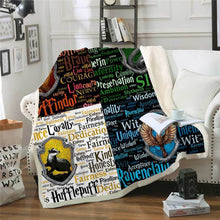 Load image into Gallery viewer, Harry Potter Throw Blanket