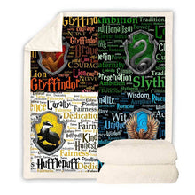 Load image into Gallery viewer, Harry Potter Throw Blanket