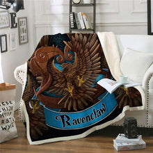 Load image into Gallery viewer, Harry Potter Ravenclaw Throw Blanket