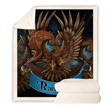 Load image into Gallery viewer, Harry Potter Ravenclaw Throw Blanket
