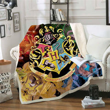 Load image into Gallery viewer, Harry Potter Throw Blanket