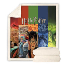 Load image into Gallery viewer, Harry Potter Throw Blanket 