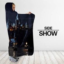 Load image into Gallery viewer, Hogwarts-Castle-hooded-blanket