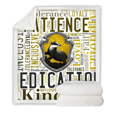Load image into Gallery viewer, Hufflepuff Blanket