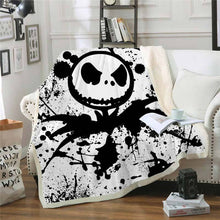 Load image into Gallery viewer, Jack Skellington Blanket 