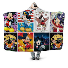 Load image into Gallery viewer, Mickey Mouse Hooded Blanket