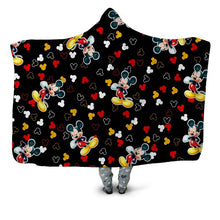 Load image into Gallery viewer, Mickey Mouse Hooded Blanket