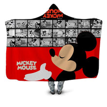 Load image into Gallery viewer, Mickey Mouse Hooded Blanket