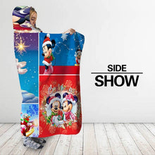 Load image into Gallery viewer, Mickey Mouse Plush Hooded Blanket