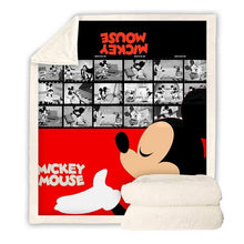 Load image into Gallery viewer, Mickey Mouse Throw Blanket