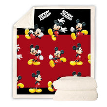 Load image into Gallery viewer, Mickey Mouse Throw Blanket