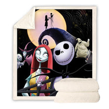 Load image into Gallery viewer, Nightmare before Christmas Blanket