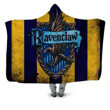 Load image into Gallery viewer, Harry Potter Ravenclaw 3D Printed Hooded Blanket for Adult Kids