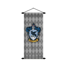 Load image into Gallery viewer, Gray Harry Potter House Banner 16" x 43" Ravenclaw Wall Scroll Harry Potter Wall Art