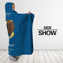 Load image into Gallery viewer, Ravenclaw hooded blanket