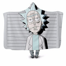 Load image into Gallery viewer, Rick Hooded Blanket