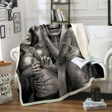 Load image into Gallery viewer, Skull Blanket