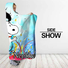Load image into Gallery viewer, Snoopy Hooded Blanket