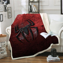 Load image into Gallery viewer, SpiderMan blanket