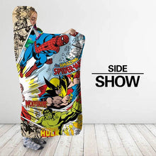 Load image into Gallery viewer, Spiderman Hooded Blanket