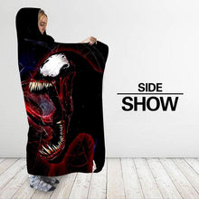 Load image into Gallery viewer, Spiderman-hooded-blanket