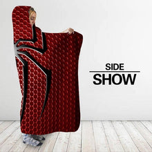 Load image into Gallery viewer, Spiderman Hooded Blanket