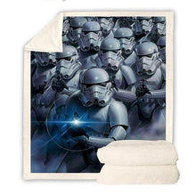 Load image into Gallery viewer, Star Wars 3D Throw Blanket | Star Wars Fleece Blanket for Adult Kids