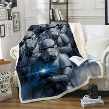 Load image into Gallery viewer, Star Wars 3D Throw Blanket | Star Wars Fleece Blanket for Adult Kids