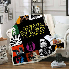 Load image into Gallery viewer, Star Wars Throw Blanket