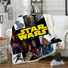 Load image into Gallery viewer, Star Wars Throw Blanket