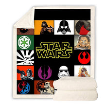 Load image into Gallery viewer, Star Wars Throw Blanket