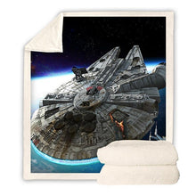 Load image into Gallery viewer, Star Wars Throw Blanket | Star Wars Fleece Blanket for Adult Kids