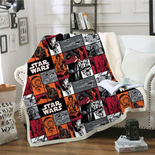 Load image into Gallery viewer, Star Wars Throw Blanket | Star Wars Fleece Blanket for Adult Kids
