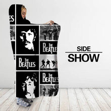 Load image into Gallery viewer, The Beatles 3D Printed Hooded Bleanket for Adult Kids Fleece Throw Blanket