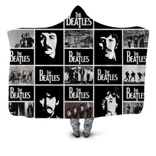 Load image into Gallery viewer, The Beatles 3D Printed Hooded Bleanket for Adult Kids Fleece Throw Blanket