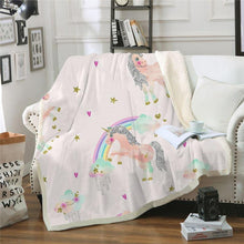 Load image into Gallery viewer, unicorn blanket