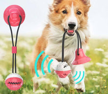 Load image into Gallery viewer, Dog Rope Ball Pull Toy