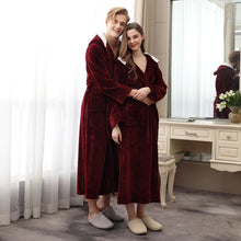 Load image into Gallery viewer, fleece robe