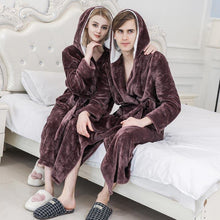 Load image into Gallery viewer, fleece robe