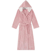 Load image into Gallery viewer, fleece robe for women