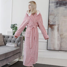 Load image into Gallery viewer, fleece robe