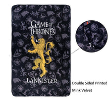 Load image into Gallery viewer, game of thrones throw blanket