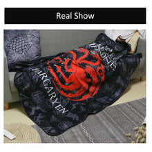 Load image into Gallery viewer, game of thrones throw blanket