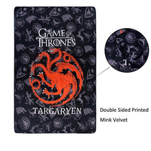 Load image into Gallery viewer, game of thrones throw blanket