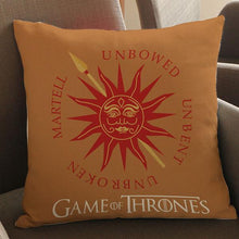 Load image into Gallery viewer, game of thrones throw pillow