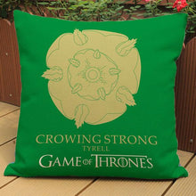 Load image into Gallery viewer, Game of Thrones 100% Cotton Throw Pillow Case Game of Thrones Decor Throw Pillow Cover