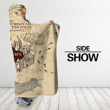 Load image into Gallery viewer, harry-potter-hooded-blanket