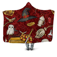 Load image into Gallery viewer, harry-potter-hooded-blanket