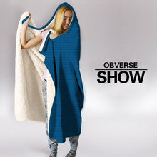 Load image into Gallery viewer, Ravenclaw hooded blanket