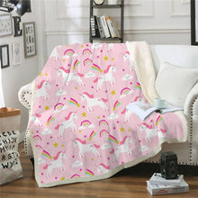Load image into Gallery viewer, unicorn blanket